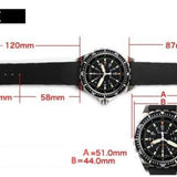 46MM JSAR Watch Special includes strap + bracelet by Marathon (WW194018SS)** bracelet has U.S. Seal **