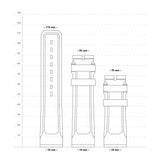 3-Piece Rubber Strap System by Marathon