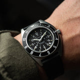SSNAV-D Auto Pilot's Automatic Steel Navigator Date 41MM Watch by Marathon (WW194030SS)