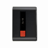 Mini Non-Ticking Analog Alarm Clock with Auto Back Light + Snooze Function by Marathon