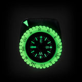 Clip-On Wrist Compass w/ Glow in The Dark Bezel SKU: CO194005-BK
