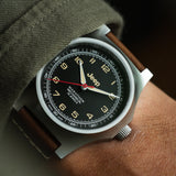 WILLYS SSGPM JEEP® X MARATHON Officer's Mechanical General Purpose Field Watch - 41MM (WW194033SS-4001)