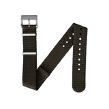 18MM DEFSTAN Nylon Strap with Brushed Steel Hardware by Marathon