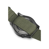 Holton Professional Watch: Military issue w/ nylon web strap -- Green