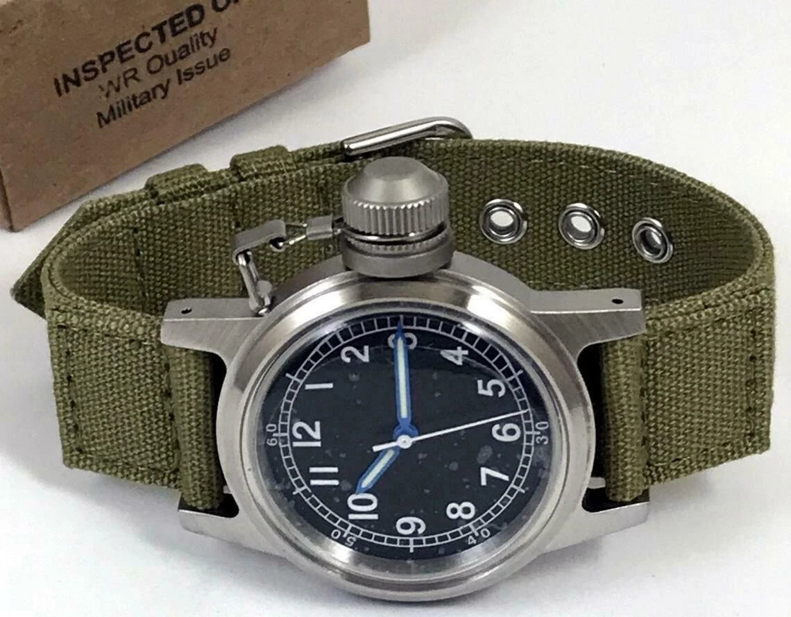 US Navy Bu. Ships Canteen Watch (Homage) – Windy City Watch Collector