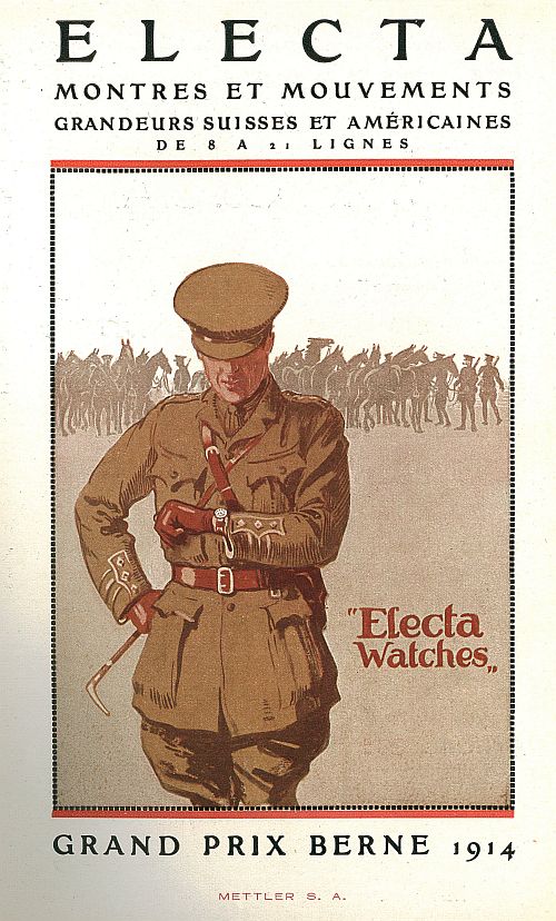 Wristwatches...a legacy of World War I