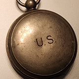 WWII US Army Air Corps/ USN Military survival compass by Wittnauer