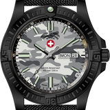 Swiss Military Cx DESERT STORM 3102, Swiss Made Dive Watch, DD, 200m, 42mm