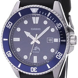 Casio MDV106 Series | 44mm Unisex Analog Watch | 200M WR | Stainless Steel Case | Resin Band | 2 Hand Analog (HR, Min, SEC) | Date Display | Screw Down Crown/Screw Down Caseback | 3 Year Battery