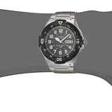 Casio MRW200H Series | Unisex Analog Watch | 100M WR | Stainless Steel Case | Resin Band | 2 Hand Analog (HR, Min, SEC) | Date Display | Screw Down Crown/Screw Down Caseback | 3 Year Battery