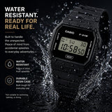 Casio F91W Series | Digital Watch | Water Resistant | LED Light | 1/100 SEC Stopwatch | Regular Time Keeping (HR, Min, SEC, PM, Date, Day) | Daily Alarm | Lightweight | 7 Year Battery