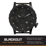 HAZARD 4 Heavy Water Diver™ : Titanium Tritium Dive-Watch