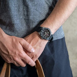 Luminox Men Analog Swiss Quartz Watch with Rubber Strap XS.3121, Black, Modern