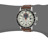 Citizen Men's Eco-Drive Weekender Brycen Chronograph Watch in Stainless Steel