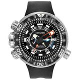 Citizen 53mm Men's Eco-Drive Promaster Sea Aqualand Depth Meter Watch in Stainless Steel w/ Strap