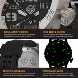 HAZARD 4 Heavy Water Diver™ : Titanium Tritium Dive-Watch