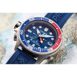 Citizen 53mm Men's Eco-Drive Promaster Sea Aqualand Depth Meter Watch in Stainless Steel w/ Strap