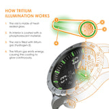 HAZARD 4 Heavy Water Diver™ : Titanium Tritium Dive-Watch