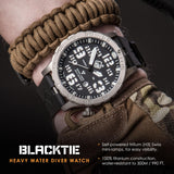 HAZARD 4 Heavy Water Diver™ : Titanium Tritium Dive-Watch