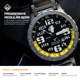 HAZARD 4 Heavy Water Diver™ : Titanium Tritium Dive-Watch