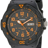 Casio MRW200H Series | Unisex Analog Watch | 100M WR | Stainless Steel Case | Resin Band | 2 Hand Analog (HR, Min, SEC) | Date Display | Screw Down Crown/Screw Down Caseback | 3 Year Battery