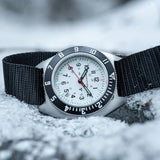 41MM Pilot's Steel Navigator Date (SSNAV-D) Arctic Edition by Marathon (WW194013SS-0501)