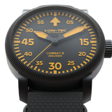 Lum-tec Combat B71 43mm watch Orange MDV Luminova