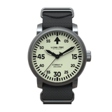Lum-tec 43mm Combat B72 watch w/ Inverse lume dial