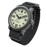 Lum-tec 43mm Combat B72 watch w/ Inverse lume dial