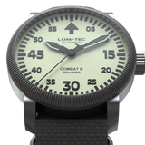 Lum-tec 43mm Combat B72 watch w/ Inverse lume dial