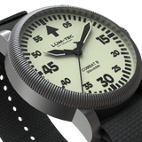 Lum-tec 43mm Combat B72 watch w/ Inverse lume dial