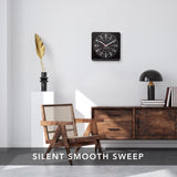 Jumbo 12 Inch Analog Wall Clock with Auto Backlight