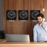 Jumbo 12 Inch Analog Wall Clock with Auto Backlight