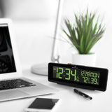 Marathon Watch Color Changing Spectrum LED Display Alarm Clock + USB Charging Station CL030063