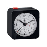 Mini Non-Ticking Analog Alarm Clock with Auto Back Light + Snooze Function by Marathon