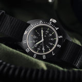 Navigator 41mm NAV Standard-Issue, Tritium Pilot's Quartz, Type II CeraShell Case (WW194001BK-0801)