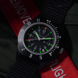 Navigator Date 41mm NAV-D Standard-Issue, Tritium Pilot's Quartz, Type II CeraShell Case (WW194013BK-0101)