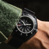 Navigator Date 41mm NAV-D Standard-Issue, Tritium Pilot's Quartz, Type II CeraShell Case (WW194013BK-0101)