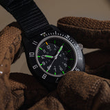 Navigator 41mm NAV Standard-Issue, Tritium Pilot's Quartz, Type II CeraShell Case (WW194001BK-0801)