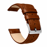 Chocolate Brown Classic Horween Leather Watch Band by Barton