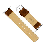 Apple Watch Caramel Brown Classic Horween® Leather Watch Band by Barton