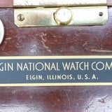 Elgin Marine Chronometer US Navy Brass Plate