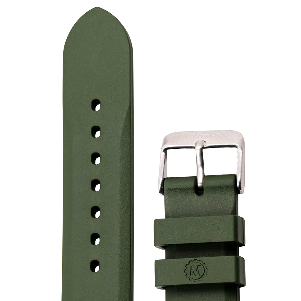 Marathon rubber dive watch straps -- Vulcanized - 20MM