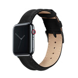 Apple Watch Black Classic Horween  Leather Watch Band by Barton