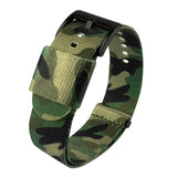 Classic Camouflage Elite Nylon NATO® style Watch Band by Barton