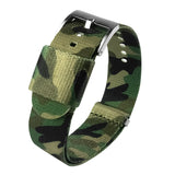 Classic Camouflage Elite Nylon NATO® style Watch Band by Barton