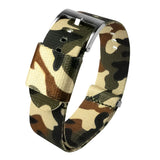 Forest Camouflage Elite Nylon NATO® style Watch Band by Barton