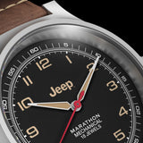 WILLYS SSGPM JEEP® X MARATHON Officer's Mechanical General Purpose Field Watch - 41MM (WW194033SS-4001)