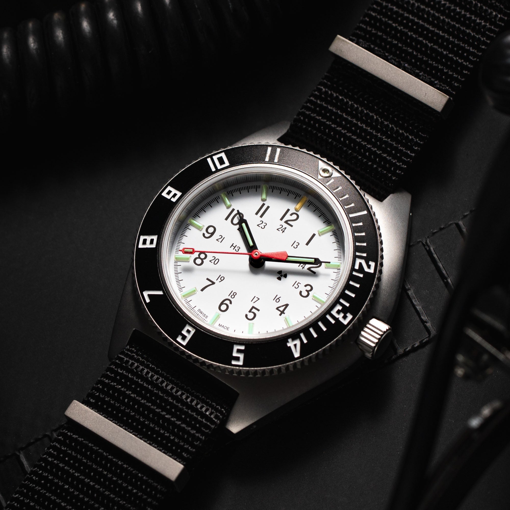 41mm SSNAV AUTO Arctic Edition, Type II - Pilot's Automatic Watch by Marathon (WW194029SS-0501)