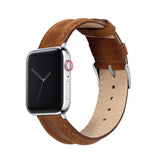 Apple Watch Caramel Brown Classic Horween® Leather Watch Band by Barton